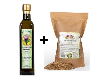 olej + semínka ostropestřec mariánský 500g